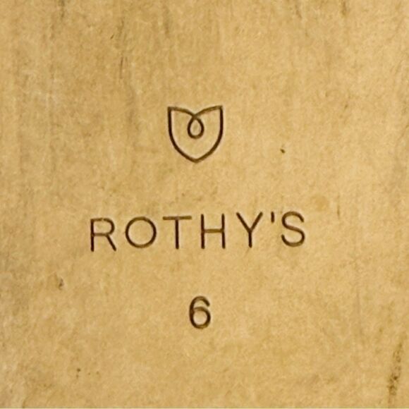 Rothy’s Women's Crossover Woven Cherry Red & Pink Slide Sandals Size 6 - Picture 6 of 7